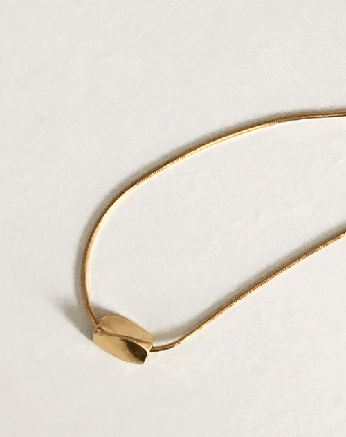 Peer necklace (silver 925)